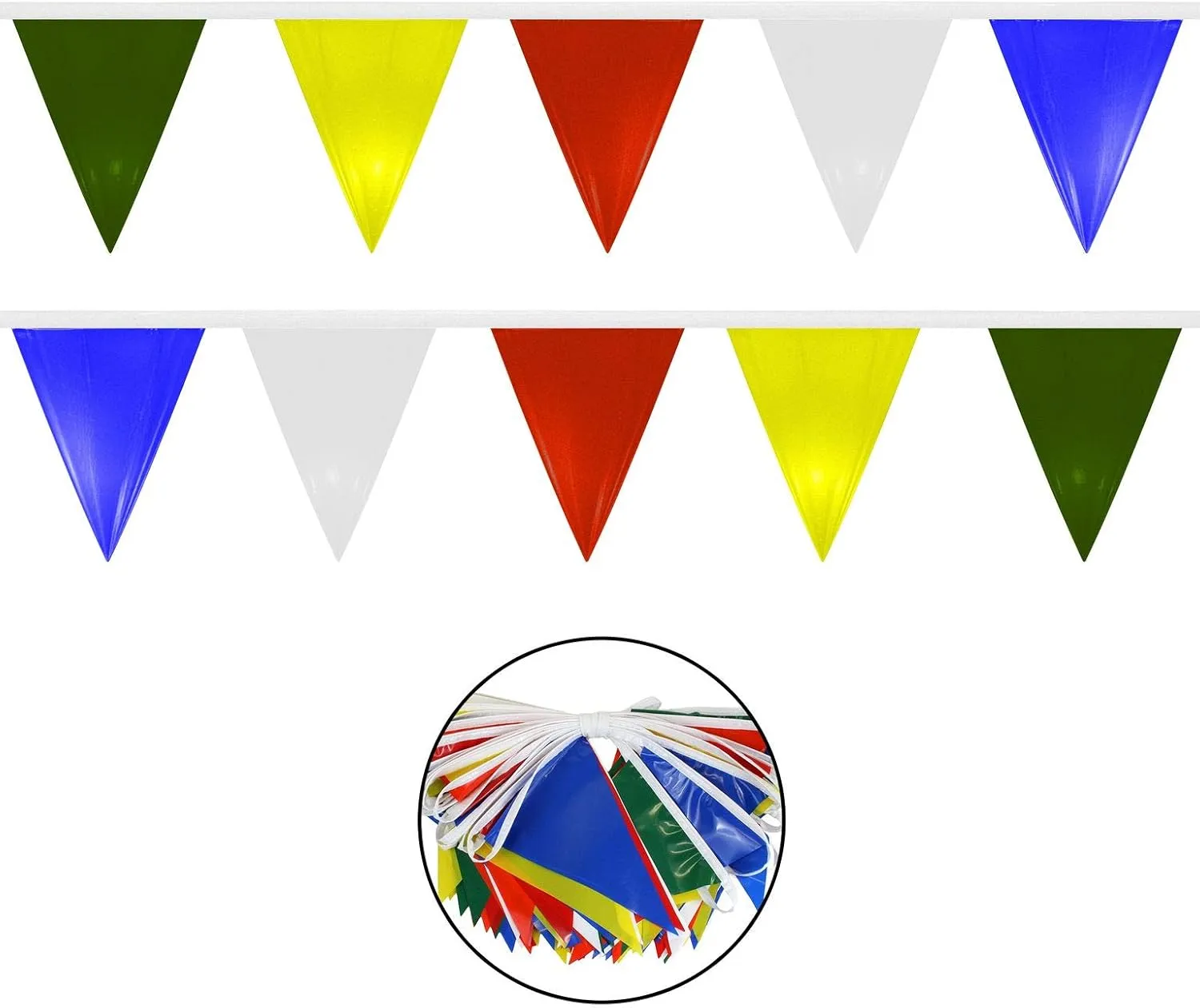 Water Gear Backstroke Flags - Meets All Regulations - Heavy-Duty Vinyl - Great for Swimmers and Divers - Competitive Swim Gear