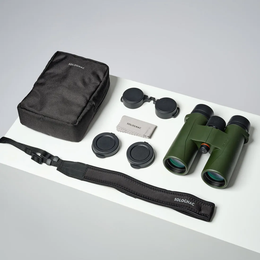 Waterproof hunting binoculars 500 8x42 - khaki