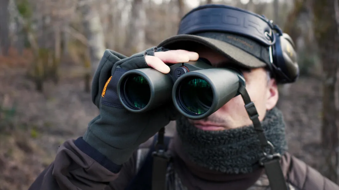 Waterproof hunting binoculars 500 8x42 - khaki