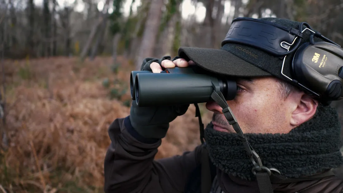 Waterproof hunting binoculars 500 8x42 - khaki