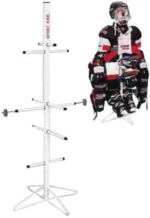 Wet Gear-Hockey Equipment Dryer Rack: Metal Model