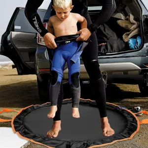 Wetsuit Changing Mat-Wet Clothes Change Bag with Handle and Drawstring-Waterproof Dry Bag Suited for Swimmers,Boaters,Surfing,Camping