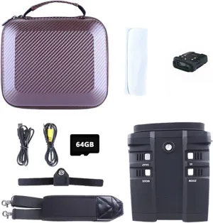 WG500B 1080P HD Night Vision Binoculars 3.6-10.8 Digital Zoom Infrared Hunting Night Vision Binocular IR Telescope