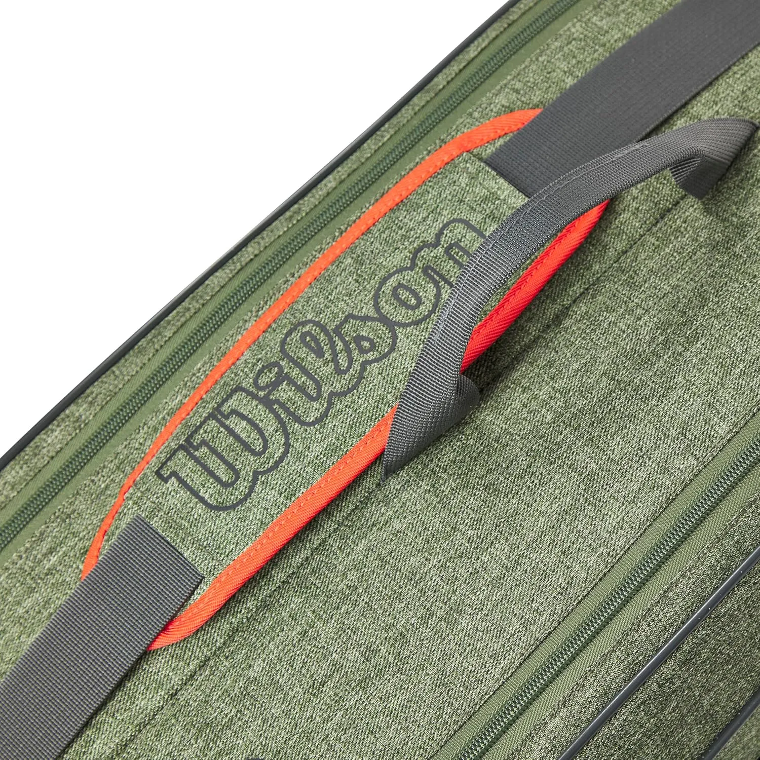 WILSON Team Tennis Racket Bag - Heather Green and Heather Grey