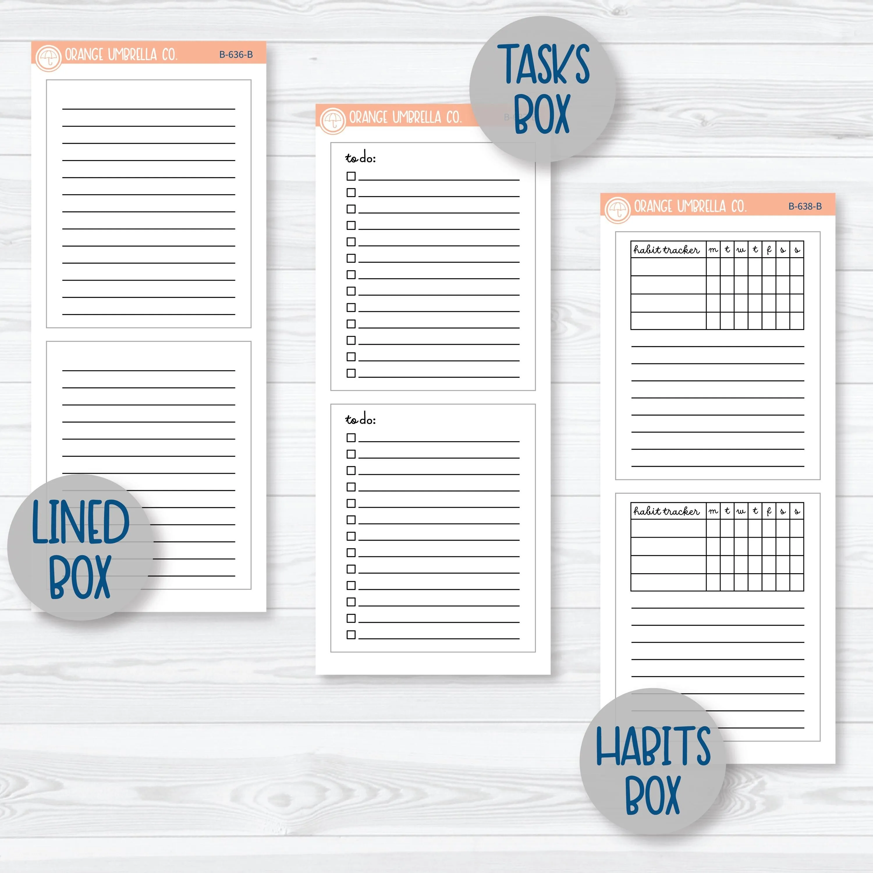Winter Animal Kit | 7x9 Compact Vertical Planner Kit Stickers | Frosty Friends | 356-091