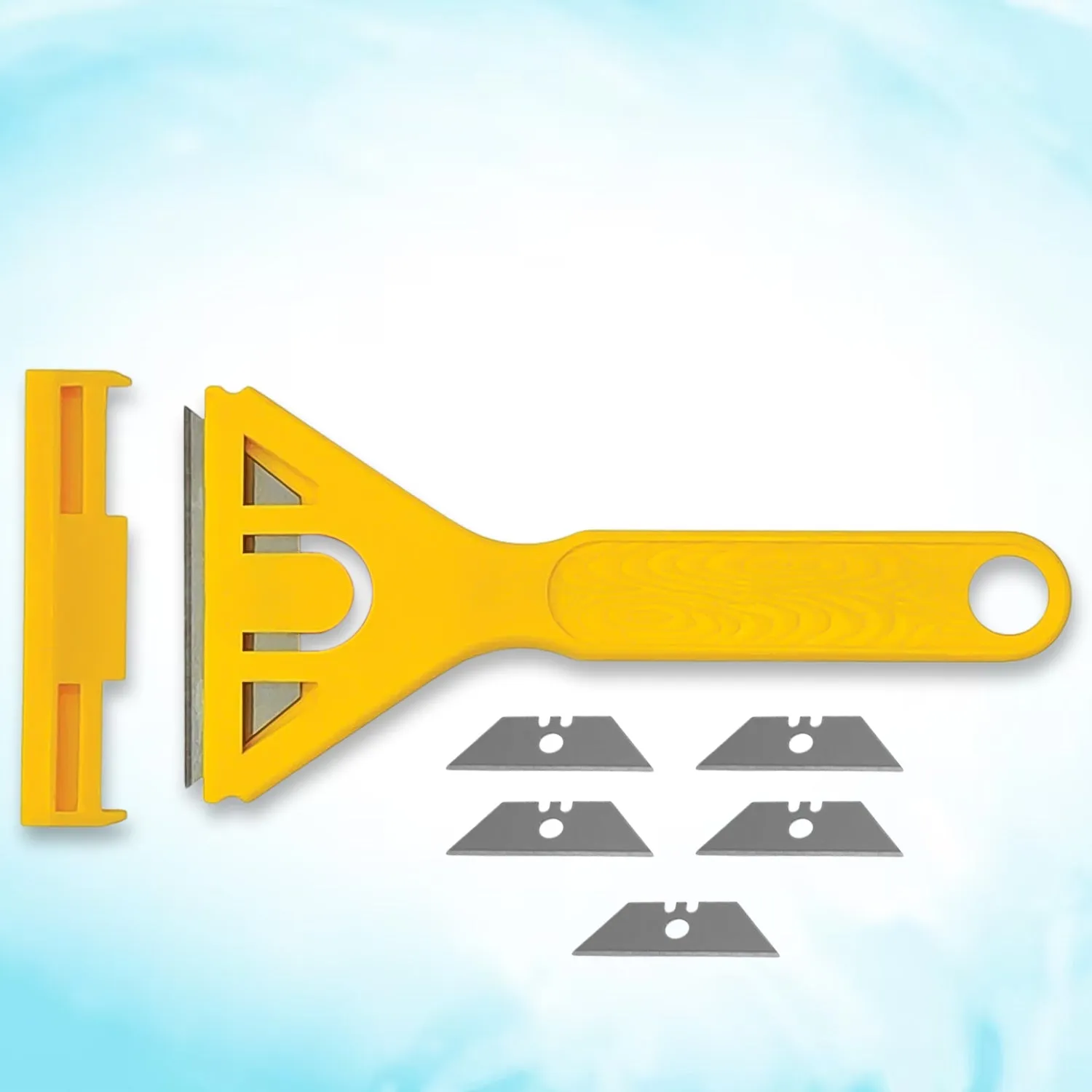 With 5 Cutter Super affordable Plastic Scraper Blades Worldwide tracking