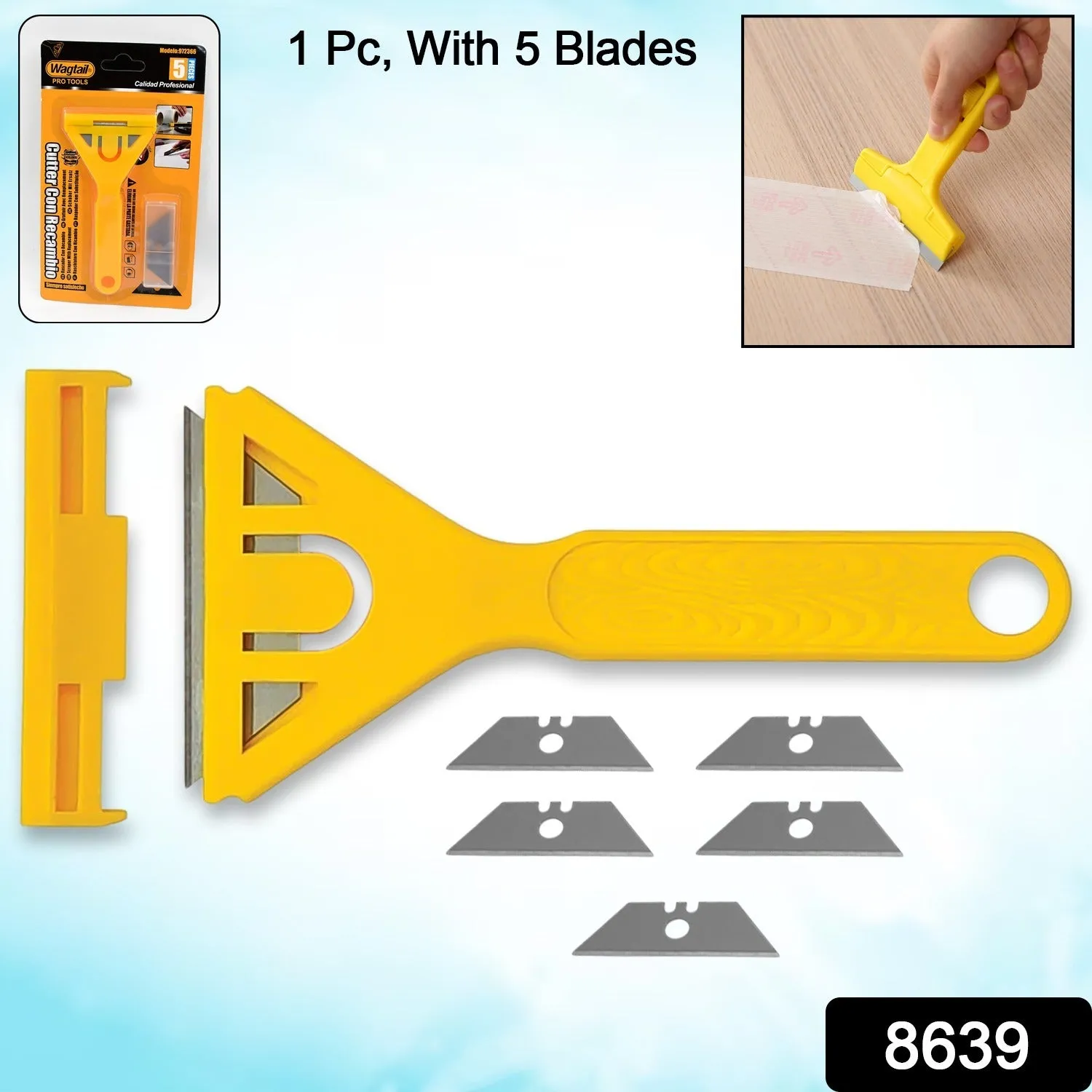 With 5 Cutter Super affordable Plastic Scraper Blades Worldwide tracking