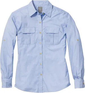 Women's Long Sleeve Field Shirt Pro, UPF 30  Outdoor Fishing Shirt with Built in Bug Protection