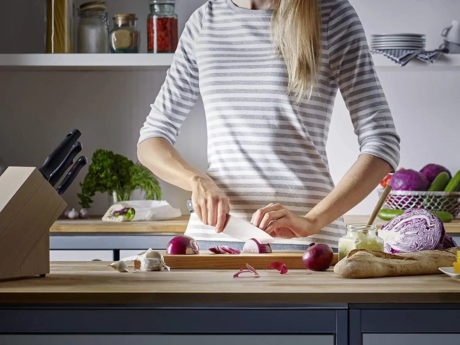 WÜSTHOF Gourmet 7-Piece Knife Block Set