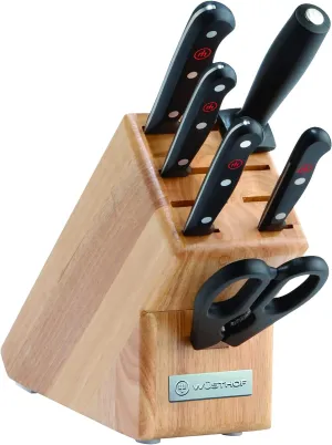 WÜSTHOF Gourmet 7-Piece Knife Block Set