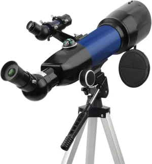 YANYO Portable Monocular Astronomical Telescope, Portable 70mm Refractor Telescope for Beginners and Kids with Adjustable Tripod and Waterproof Handbag, Science Education Experiment Starry Sky