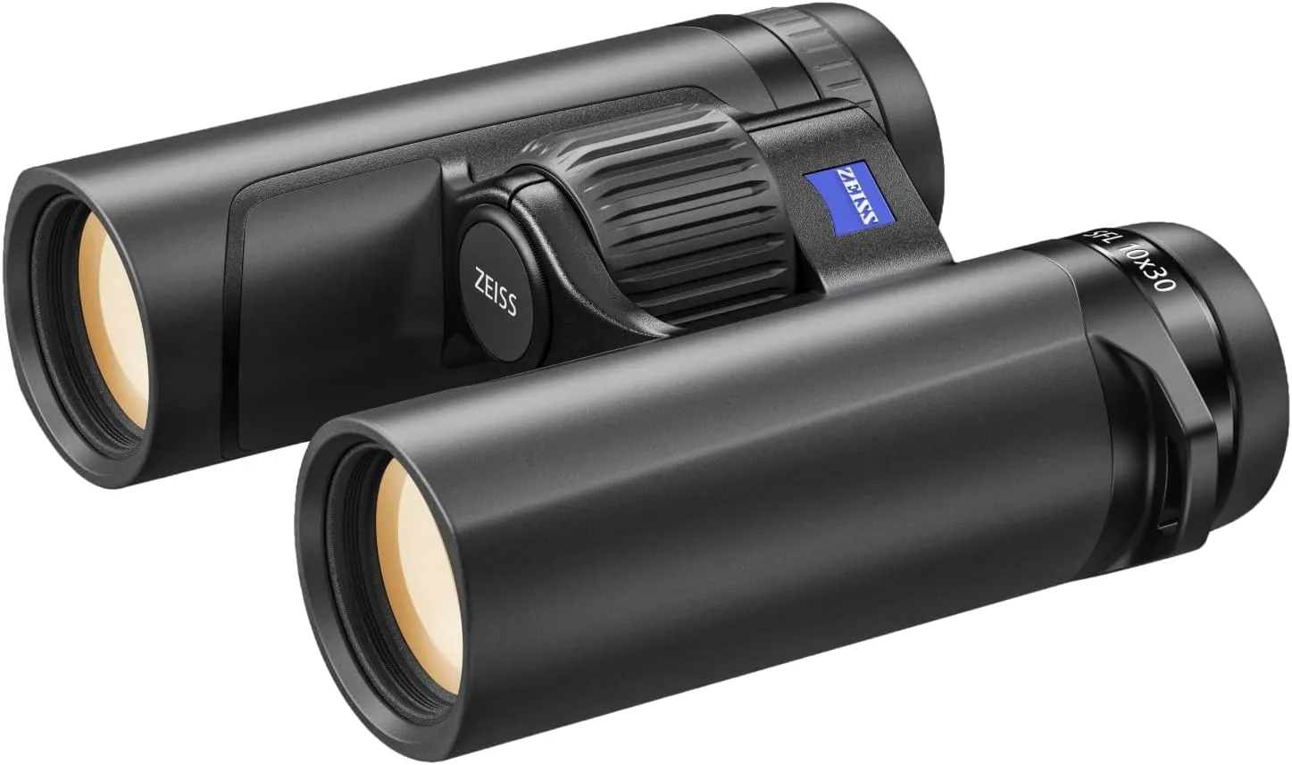 ZEISS SFL Binoculars Lightweight, Compact, Waterproof, Ultra-High Definition Coated Glass for Bird Watching, and Hunting for Twilight and Low Light Wildlife Observation with SmartFocus, Black (10x30)