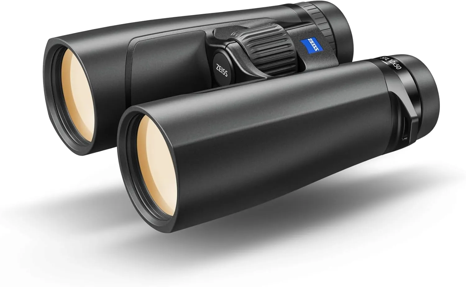 ZEISS SFL Binoculars Lightweight, Compact, Waterproof, Ultra-High Definition Coated Glass for Bird Watching, and Hunting for Twilight and Low Light Wildlife Observation with SmartFocus, Black (12x50)