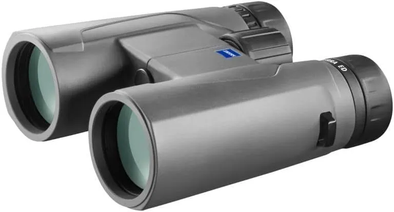 ZEISS Terra ED Binoculars 8x42 Waterproof, and Fast Focusing with Coated Glass for Optimal Clarity in All Weather Conditions for Bird Watching, Hunting, Sightseeing, Grey