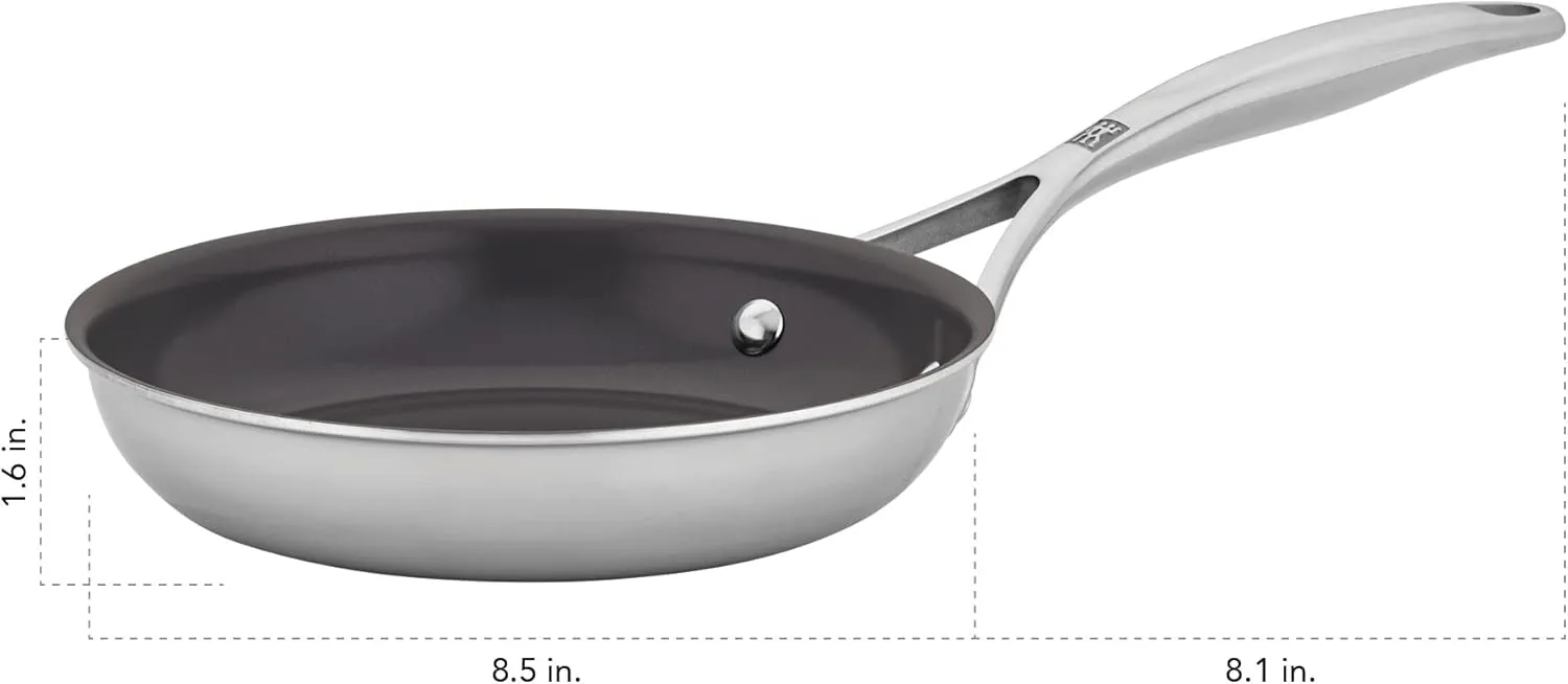 Zwilling Spirit Energy   8-inch Stainless Steel Ceramic Nonstick Fry Pan